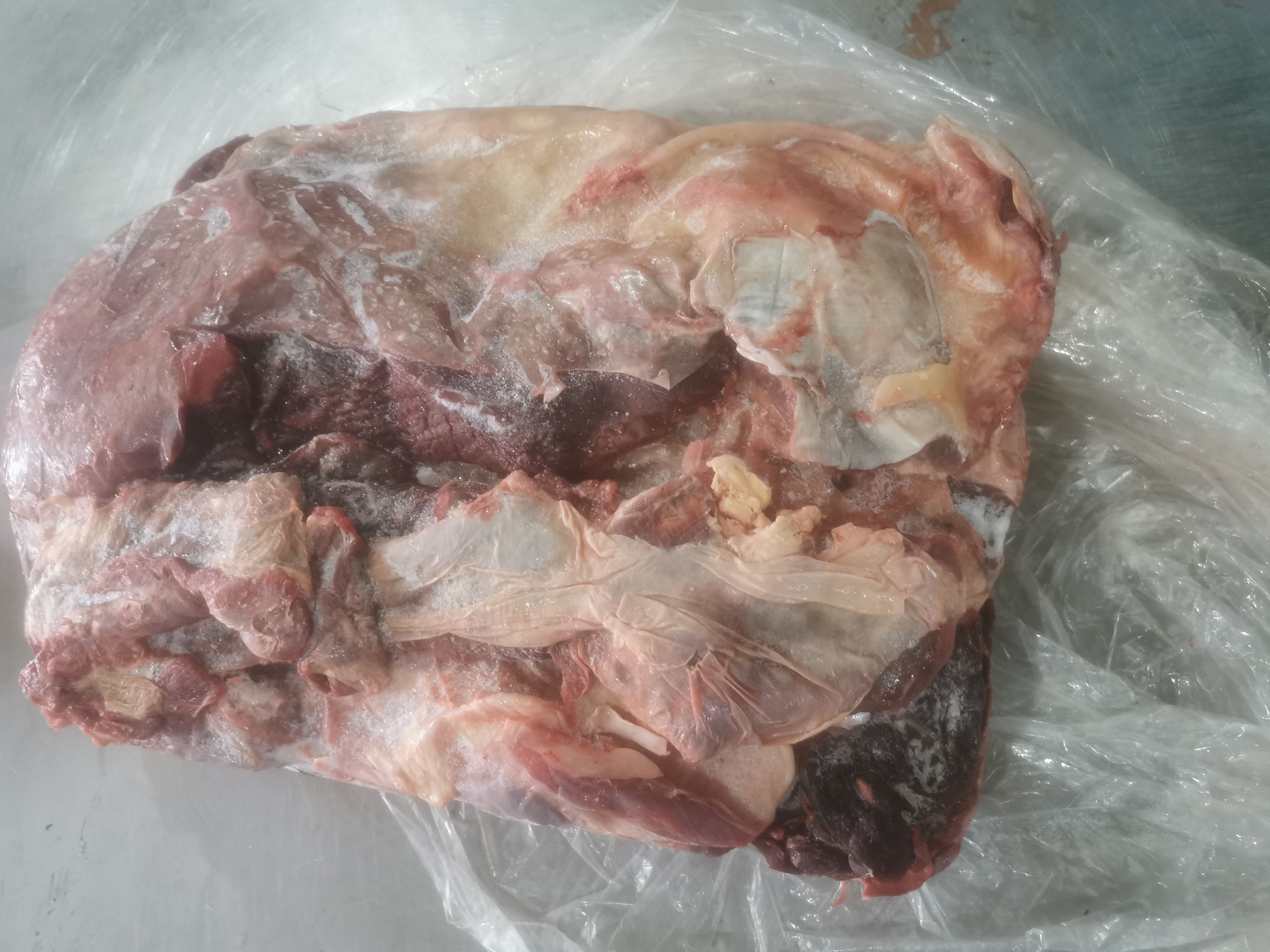 精修肚腩牛腩，去油，三层肚腩。不打水