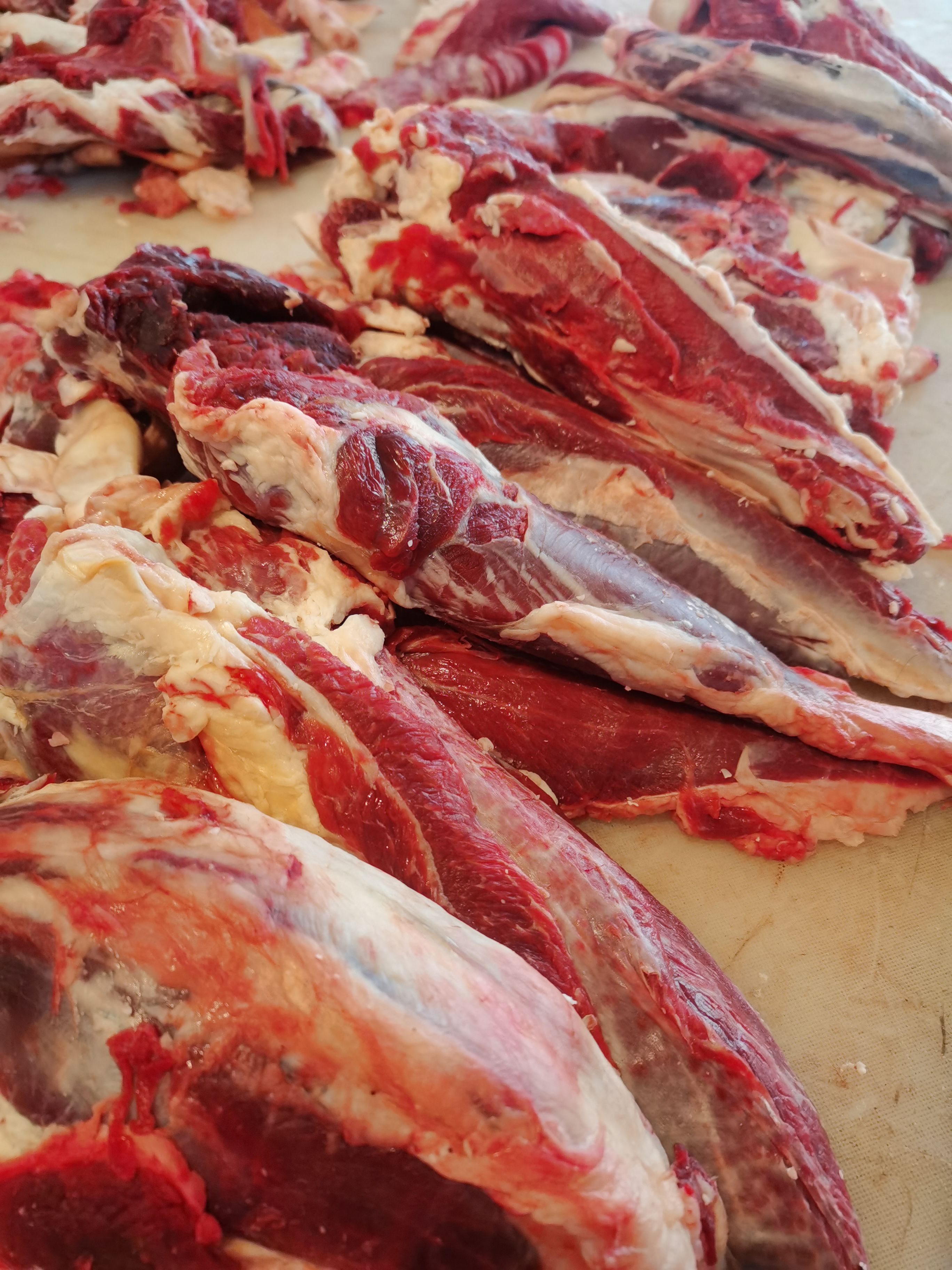 清真新鲜纯干肉 牛肉 上脑 腰板 牛前后腿 牛排  牛腱子