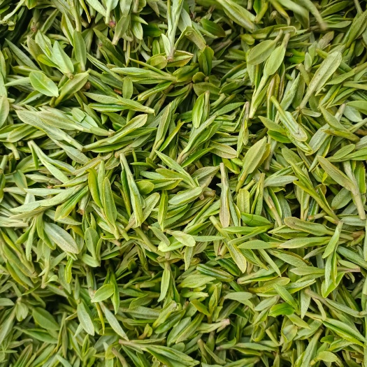 自己种的茶叶，自己炒，自己卖