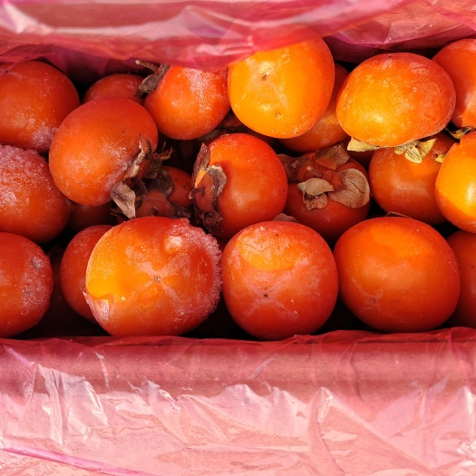 绥化冻柿子细腻爽口夏季解暑