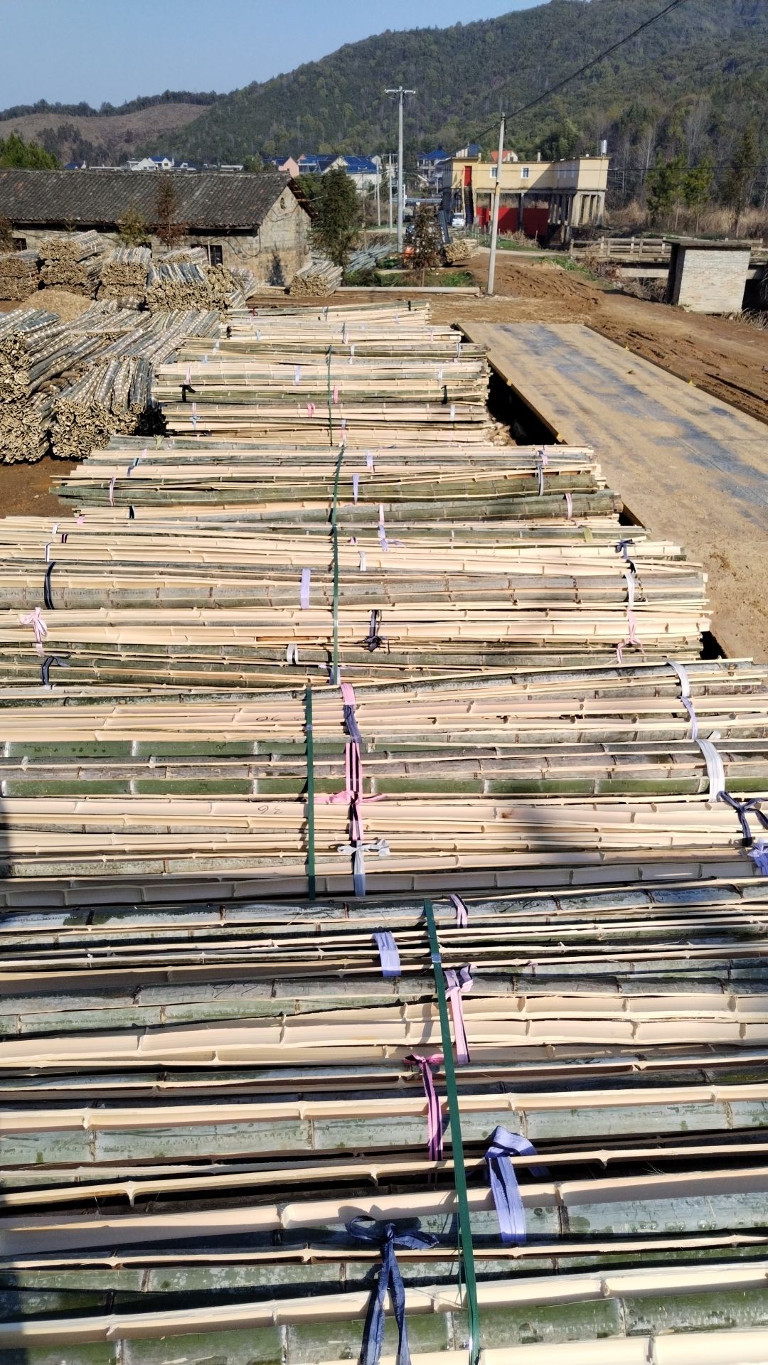 源头竹片生产工厂