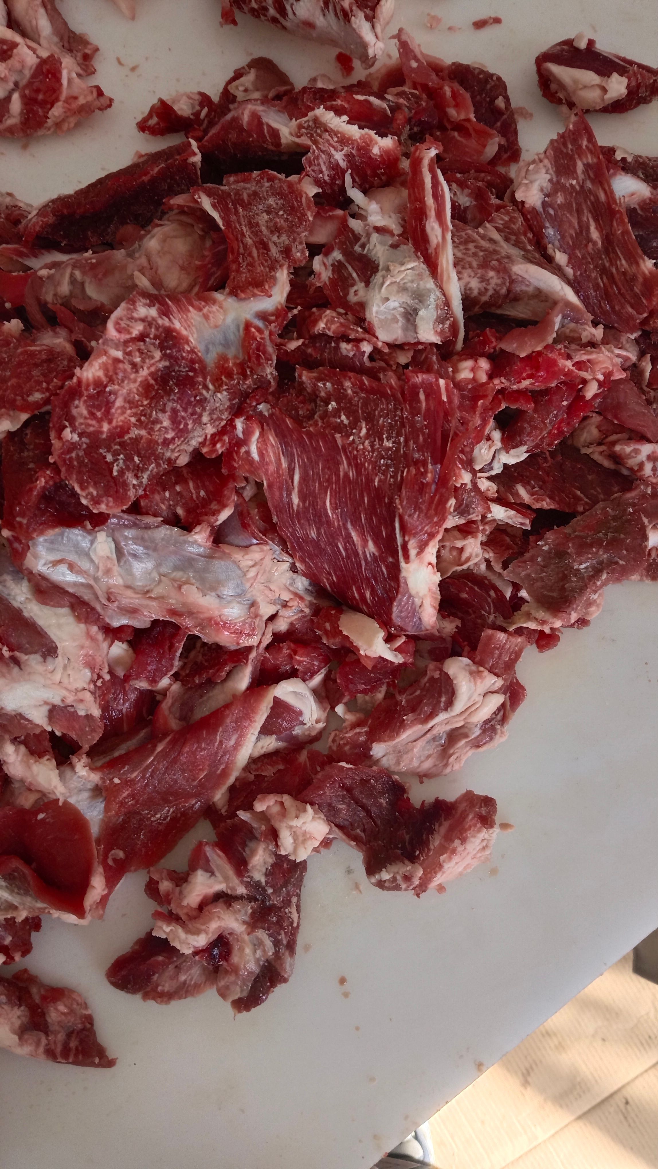 纯干牛碎肉国产瘦度高酒店饭馆炖肉专用质量好大量批发