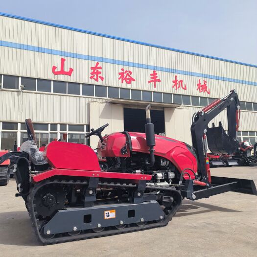 曲阜市60旱多功能履带式旋耕机 农用果园回填除草培土开沟微耕田园管