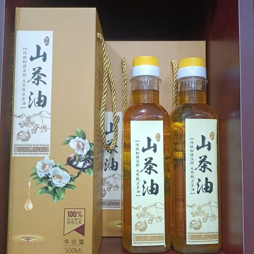 寿宁县批发福建土特产宁德土特产寿宁特产山茶油500ml/瓶