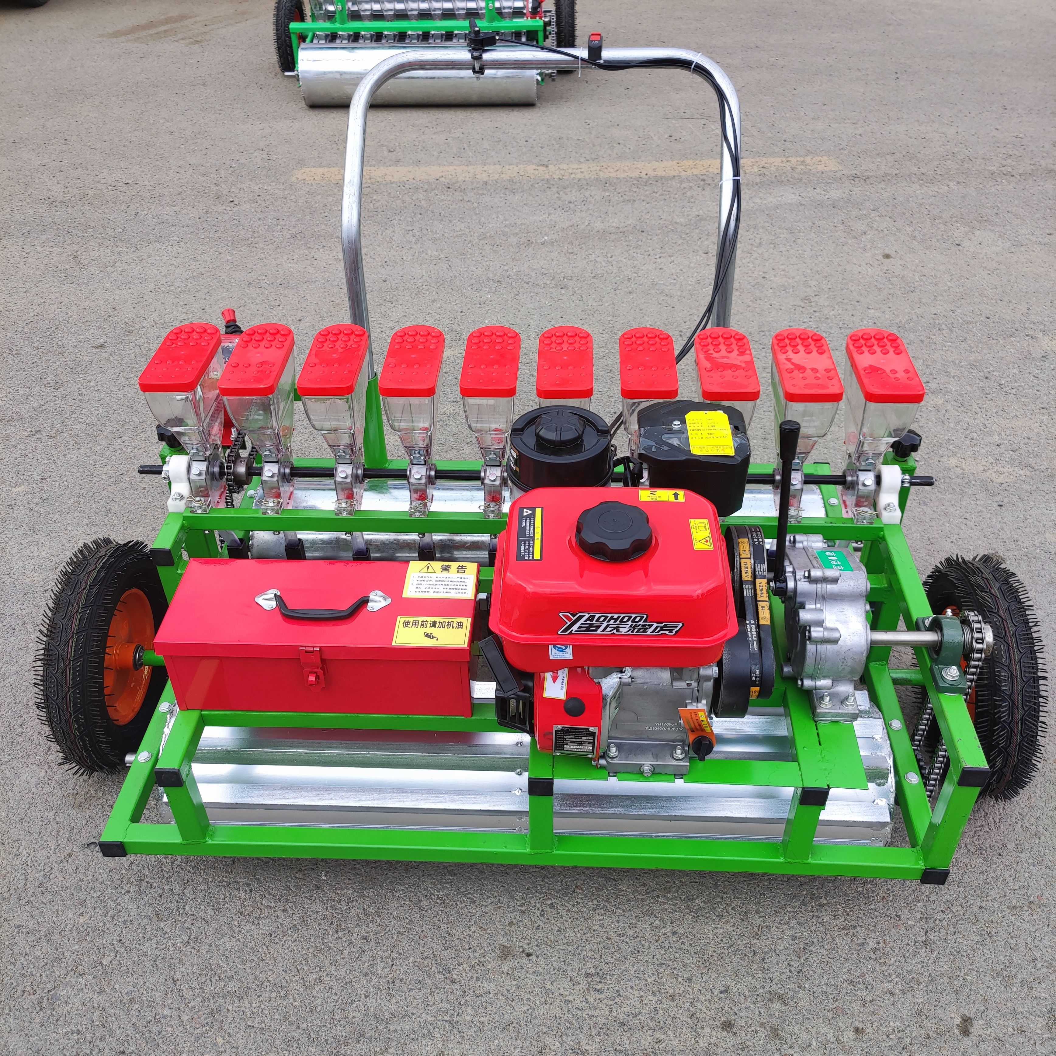 汽油大马力蔬菜播种机 多功能小粒种子精播机 芹菜油菜播种机