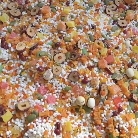 聊城七彩水果粥500g 五谷杂粮粥批发