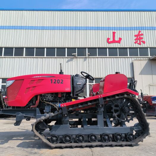 曲阜市120马力履带拖拉机可搭配多种农具乘坐式柴油耕地机