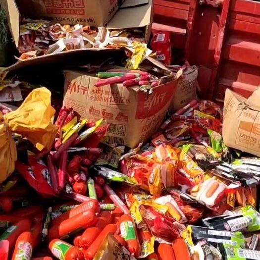 商河县过期火腿肠  水产养殖好帮手