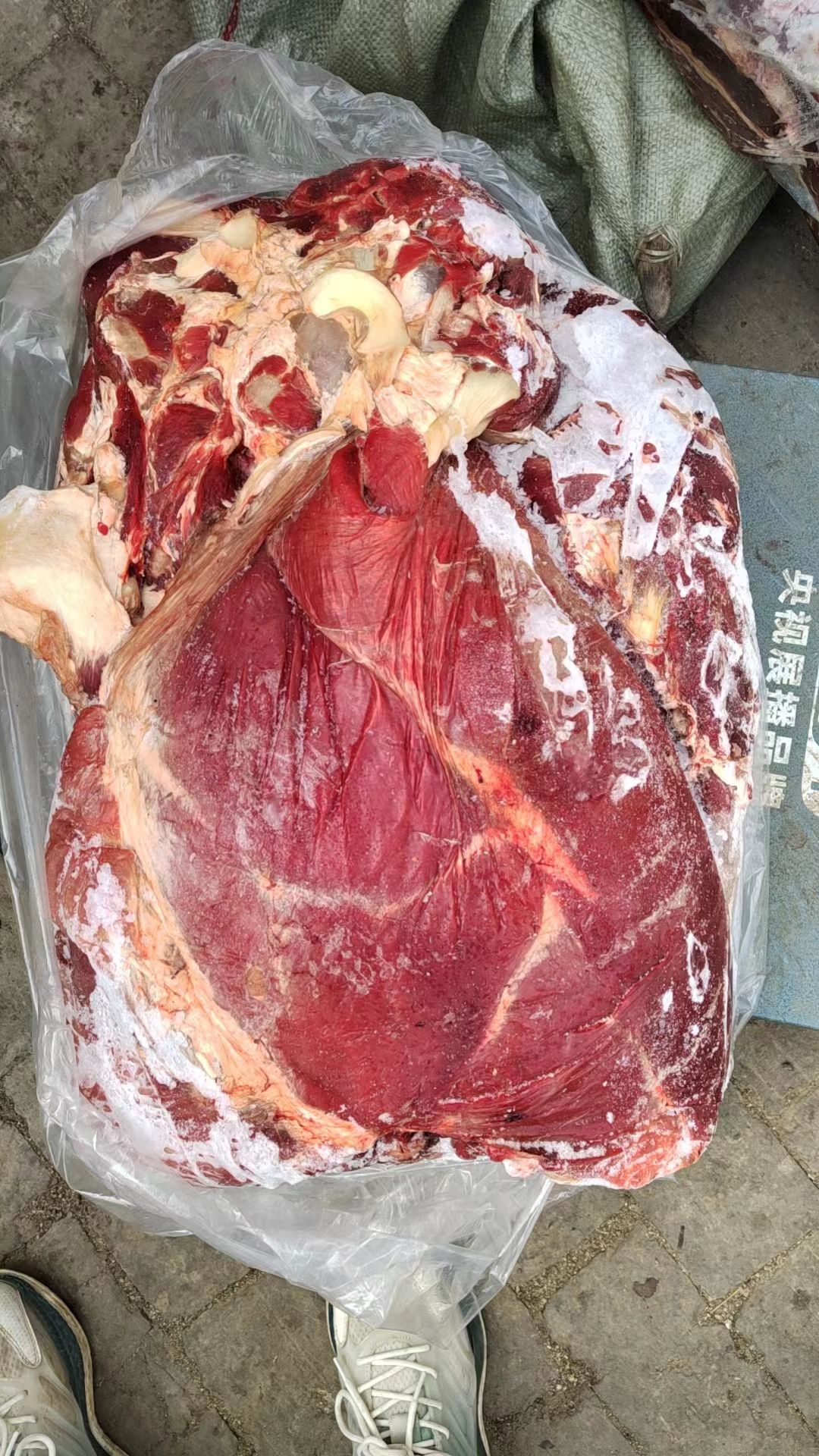 鮮凍牛肉，精修去油去骨