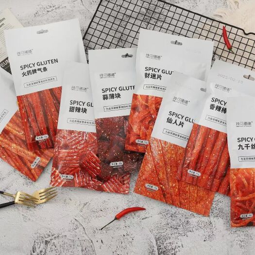 济南辣可曦曦辣条  款款优选  款款经典  品种全