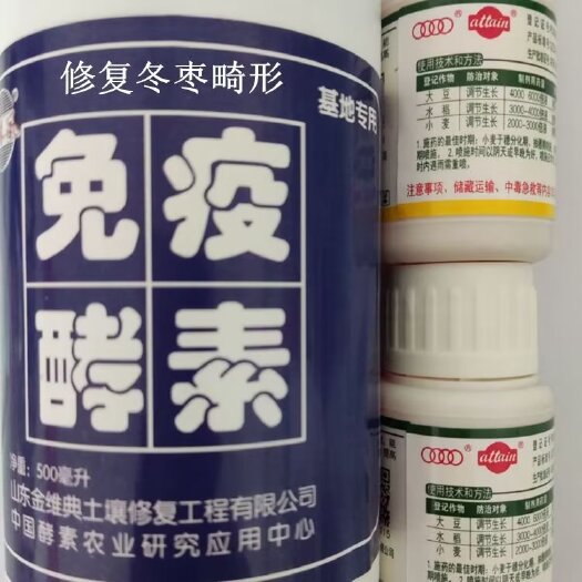 大荔县修复冬枣畸形果，调果形，促横向生长，修复细胞，促早熟增产