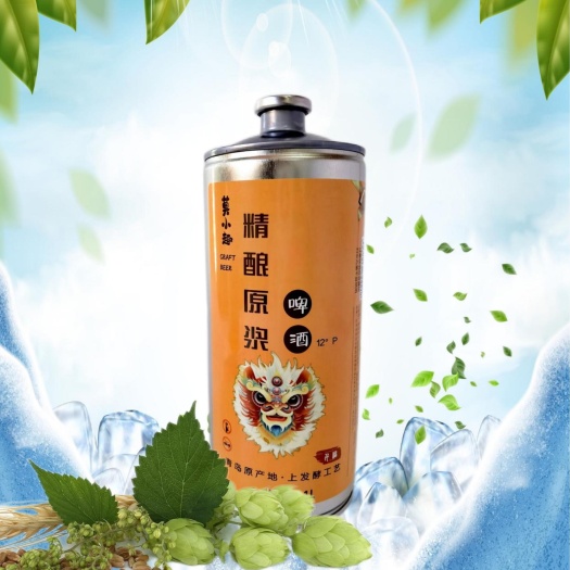 莱西市青岛莫小趣1升装，原浆精酿啤酒/6罐新品上市厂家直发量大从优