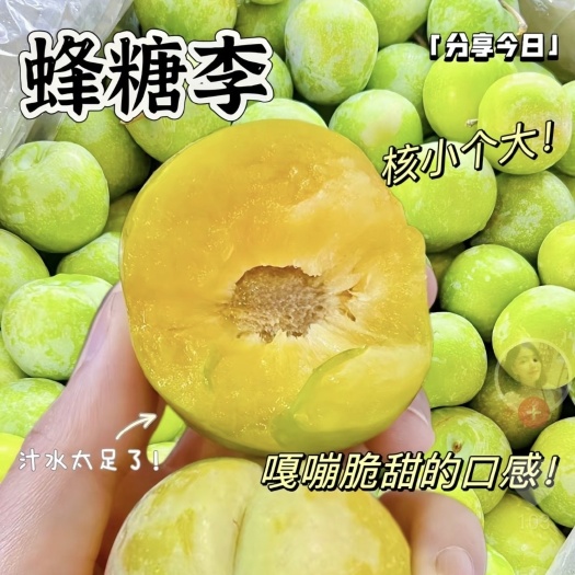 罗甸县贵州罗甸新鲜蜂糖李“李中精品”当日现摘现发 果大脆甜核小肉厚