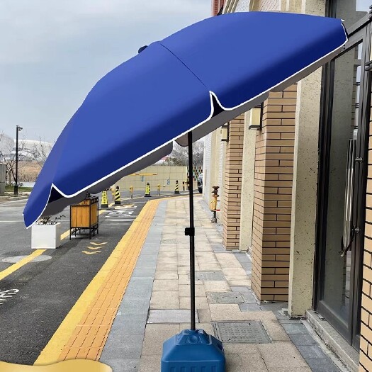 佛山遮阳伞太阳伞户外摆摊大型圆形沙滩斜坡伞室外地摊伞做生意庭院伞