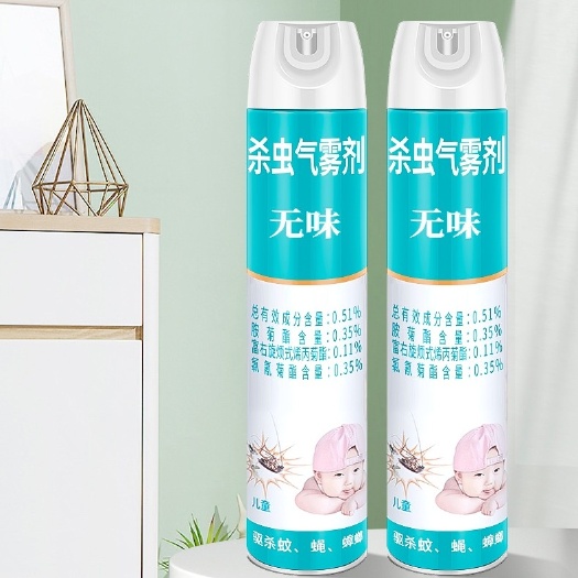 佛山杀虫剂气雾剂没味家用室内强力灭蟑螂药驱飞灭蝇