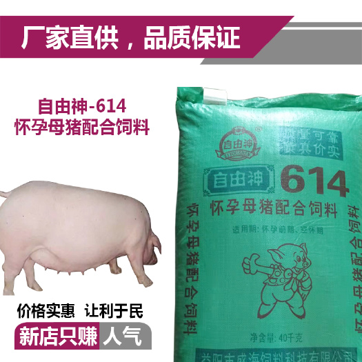 益阳湖南怀孕母猪全价配合料发情早产仔率高体重均匀80斤一包