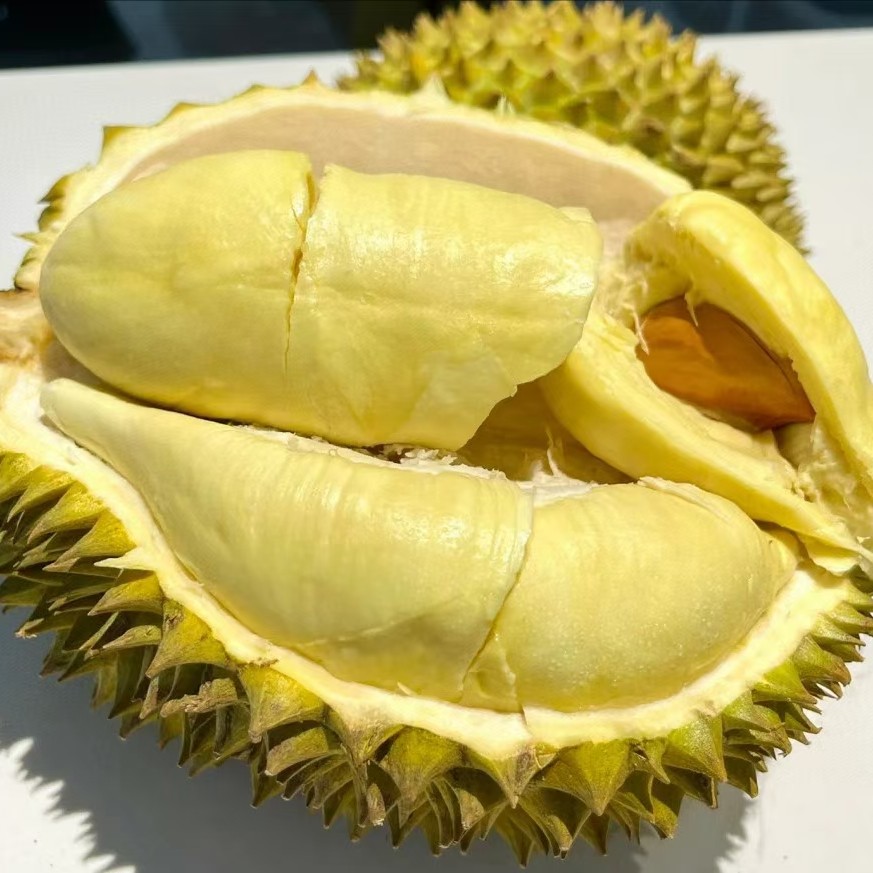 新鲜带壳泰国金枕头榴莲整个精品果榴莲整果水果批发现货