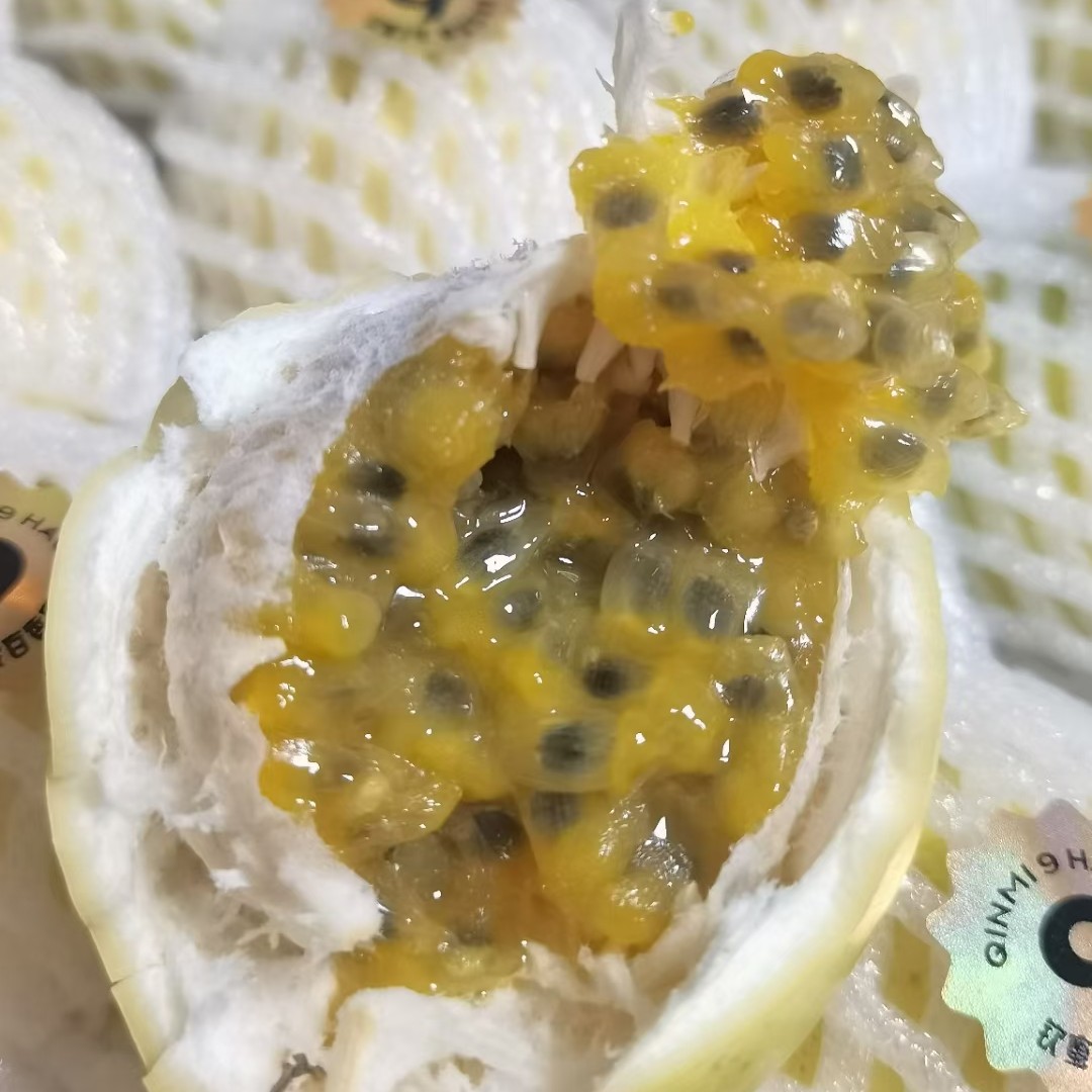 海南钦蜜九号黄金百香果现货！