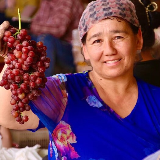 新疆吐鲁番葡萄 玻璃翠+无核白+无核紫葡萄顺丰包邮 口感特甜