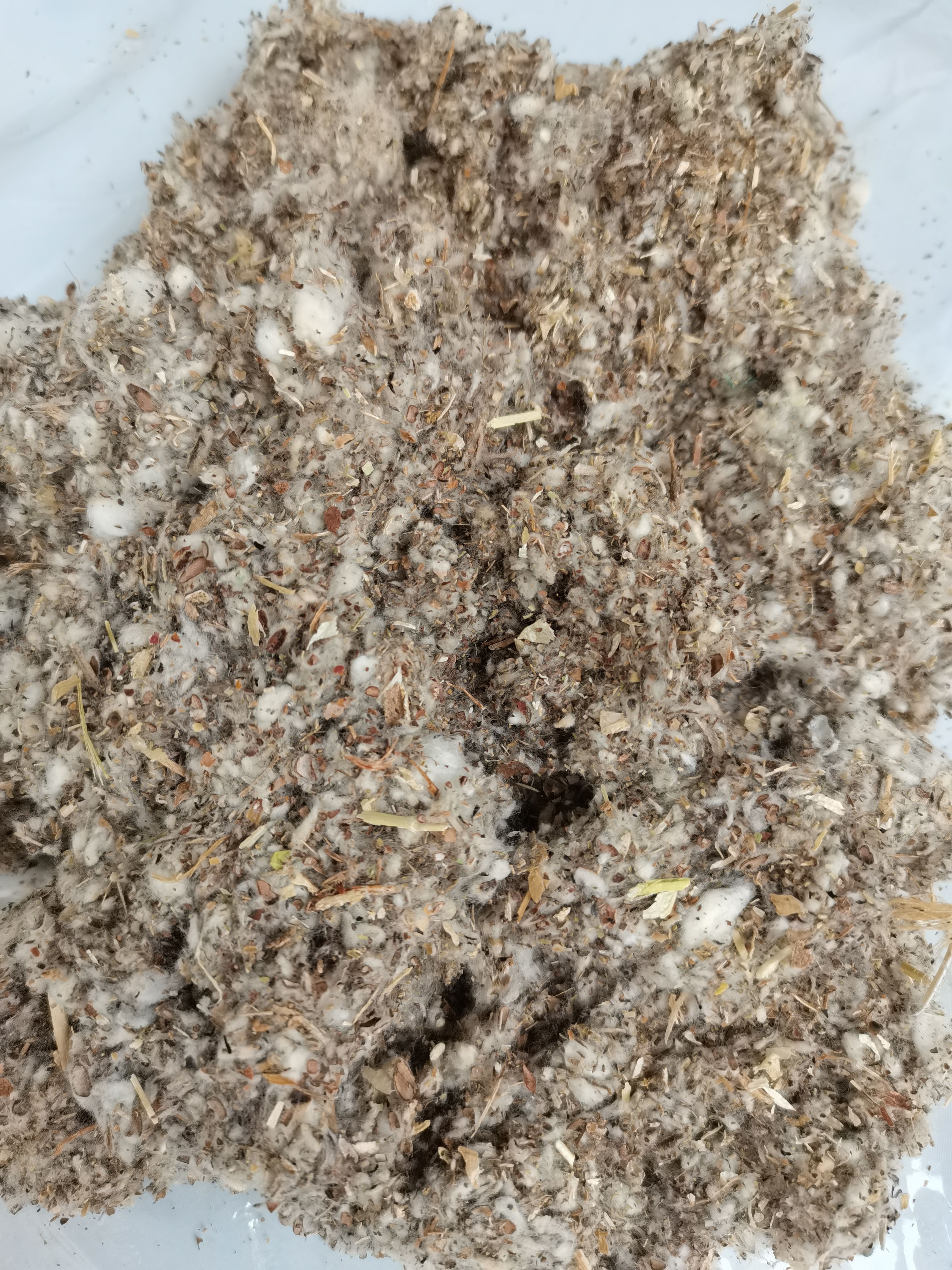 吸水保水性能好的棉渣（面向广东广西江西福建湖南贵州云南发货）