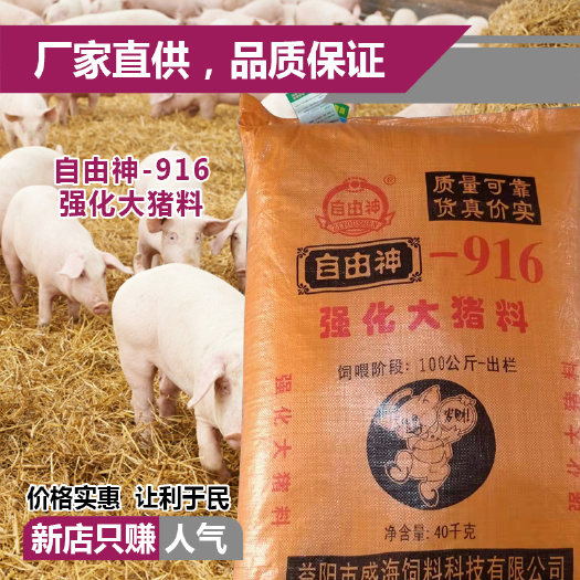 益阳湖南大猪全价配合饲料长膘快体型好肉质红润80斤/包