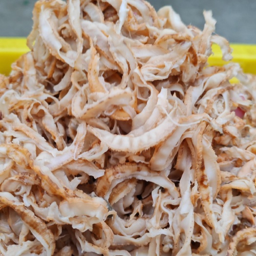 扇贝边，虾夷扇贝裙边冻板，新货加工，食品级净边