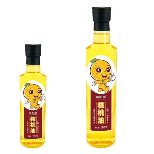 保山250ml云南野生铁核桃油一级食用油源厂货批发代工招各地经销