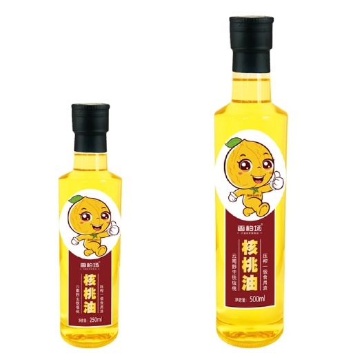 保山100ml云南野生铁核桃油一级食用油源厂货批发加工招各地经销