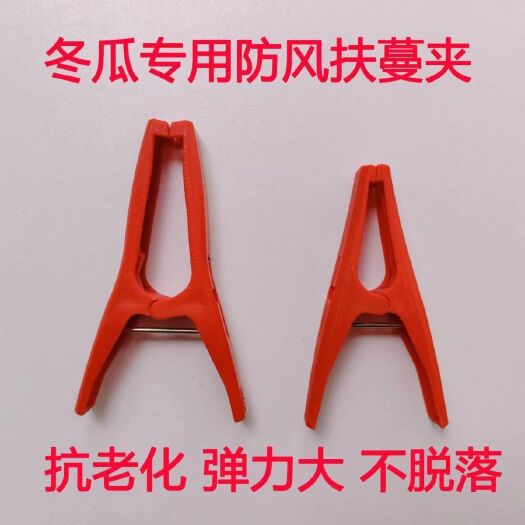 无棣县冬瓜夹子塑料夹冬瓜扶藤夹子冬瓜绑枝扶蔓夹西红竹竿固定夹多用夹