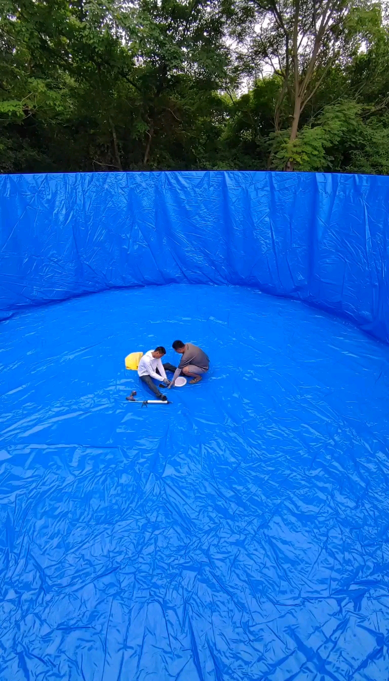 镀锌板帆布水池、蓄水池、刀刮布、卷帘布