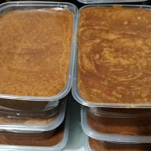 上饶自家甘蔗做的红糖，