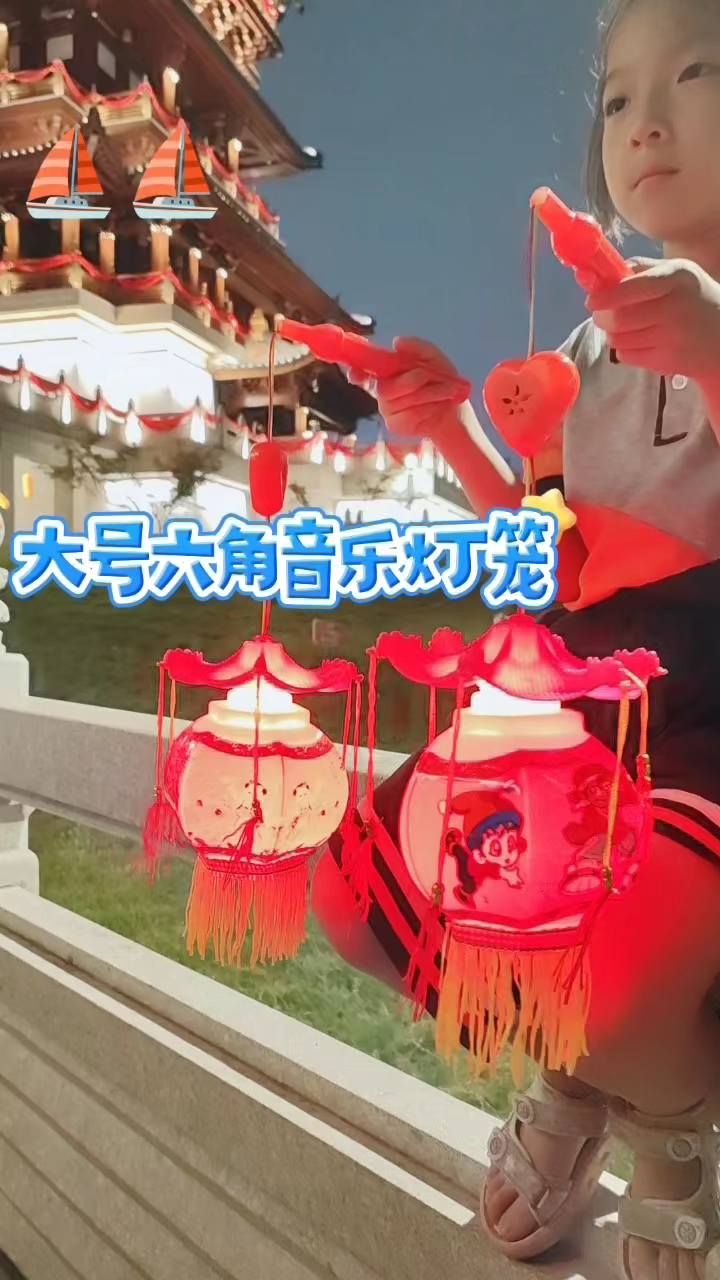 灯笼 电子玩具灯笼 龙年小孩玩具灯笼 春节 元宵节灯笼