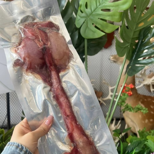 新鲜鹿鞭，保真保纯，原毛原蛋