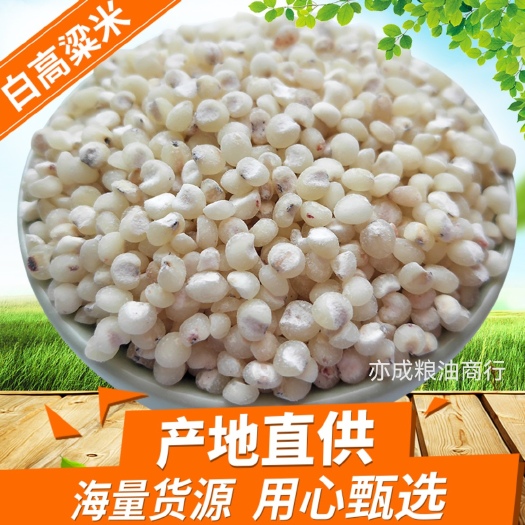 临沂白高粱米批发 去壳去皮高粱米25kg 酿酒高粱仁