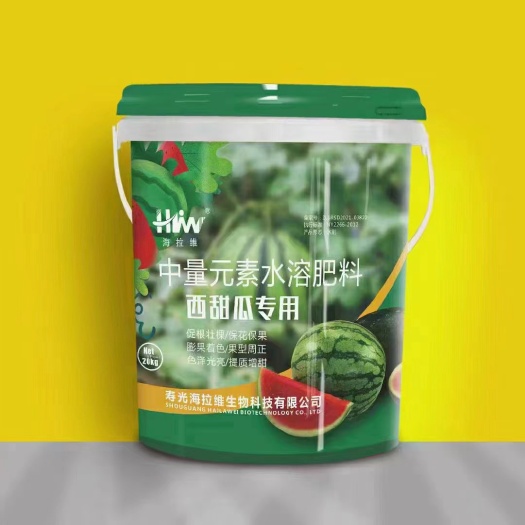 潍坊中量元素水溶肥，西瓜甜瓜专用肥，合理配方，膨果增甜上色
