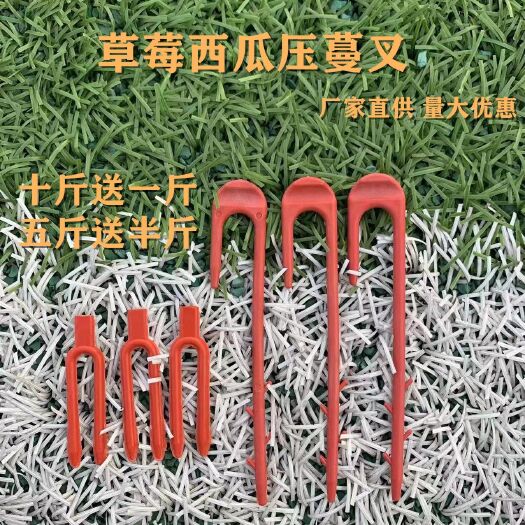 无棣县西瓜叉草莓叉甜瓜叉藤蔓育苗叉压苗叉子压茎叉农用大棚植物固定器