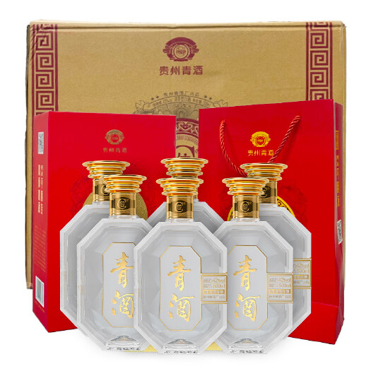 贵阳贵州C位洞藏青酒浓香型42度中国红