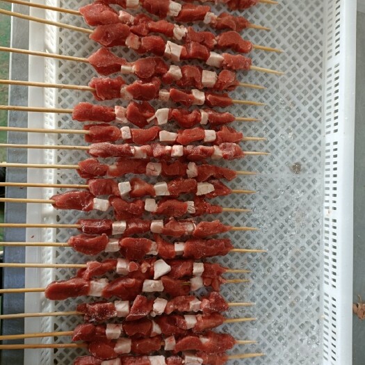 肃宁县专业批发零售牛羊肉串