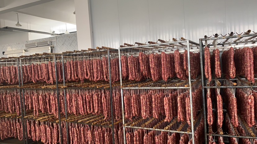 庐江县纯肉手工咸味香肠可调味