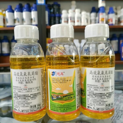 地龙15%高氯氟氰菊酯 引诱甘蓝菜青虫等斜纹夜蛾地下地上一起