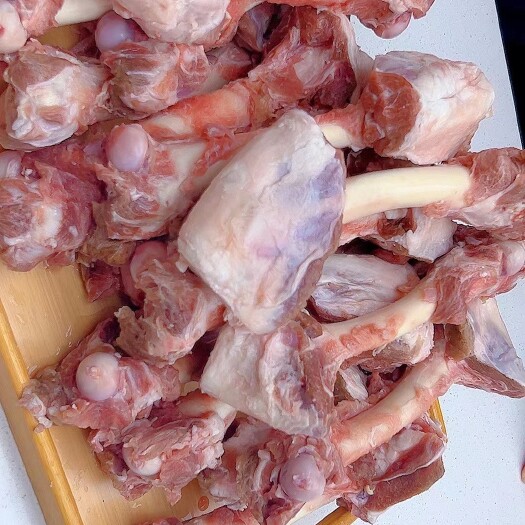 羊棒骨 羔羊加肉羊棒骨 吃肉吸骨髓 肉多骨头轻