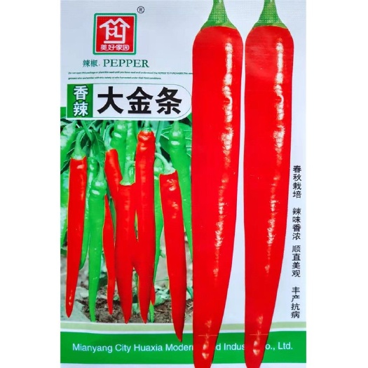 祁东县大金条辣椒种子长线椒种子籽二金条辣椒种子蔬菜种子辣椒种子籽