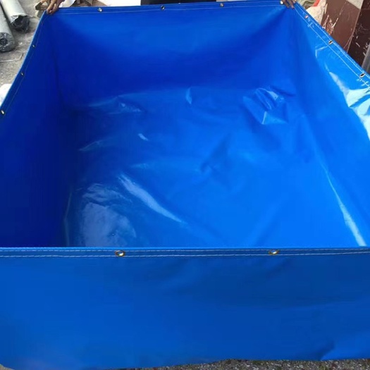 方形帆布鱼池养殖设备