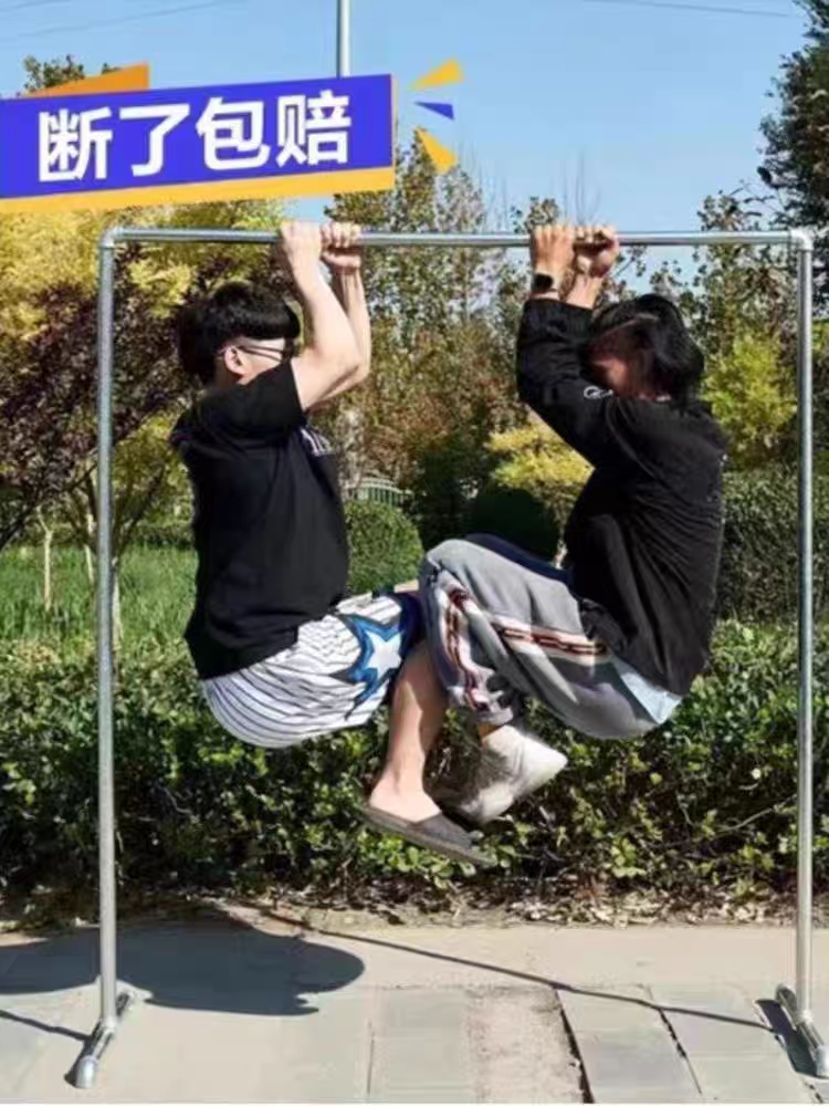 晾衣架落地衣架落地杆镀锌钢管挂衣架凉衣架阳台家用室外晒衣架