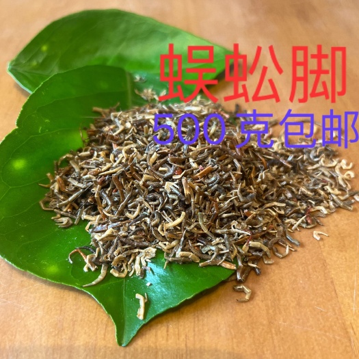 钟祥市湖北红头蜈蚣，2024年新货，蜈蚣脚，现货发售.500克包邮
