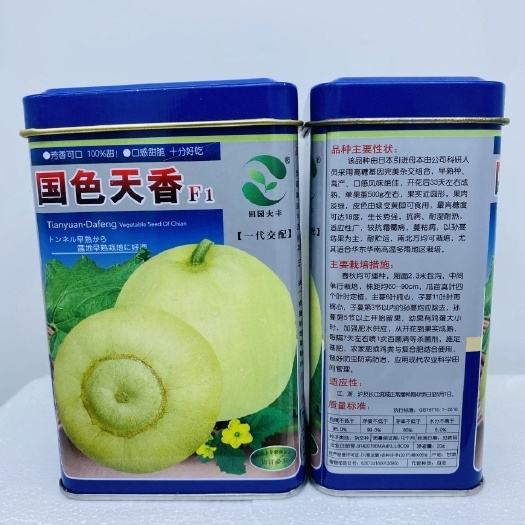沭阳县国色天香超甜甜瓜种子高糖早熟香瓜种籽抗病耐湿耐热南北方籽