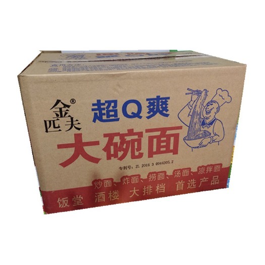 中山市金匹夫-方便面大碗面麻辣炒面非油炸7斤整箱批发