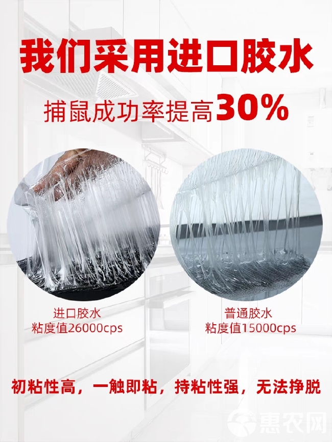 老鼠贴强力粘鼠板强家用沾胶灭鼠捕鼠器抓捉大老鼠一窝正品端