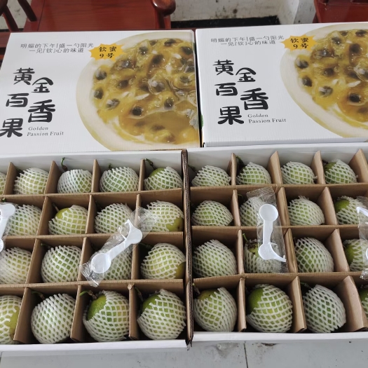 南靖县钦密9号百香果 纯甜 精品礼盒 20个装 产地包邮