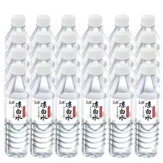530mL*24瓶/包 | 凉白水包装饮用水新老包装随机